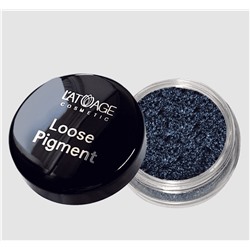Loose Pigment Тени-пигмент для век №618 ночная синь L'atuage