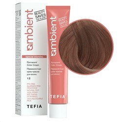 TEFIA Ambient 1008 Перманентная крем-краска для волос / Специальный блондин коричневый, 60 мл