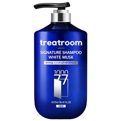 Парфюмированный шампунь для волос с ароматом белого мускуса 1077мл Treatroom