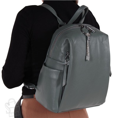 Рюкзак женский 88163 gray green Valle Mitto