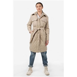 01-11030 Пальто женское демисезонное (пояс)