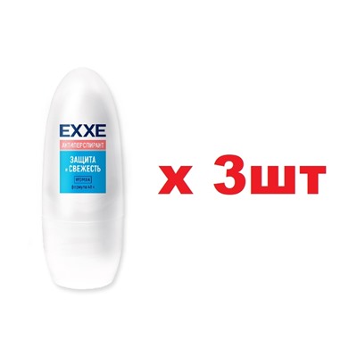 EXXE Дезодорант роликовый 50мл Защита и Свежесть жен