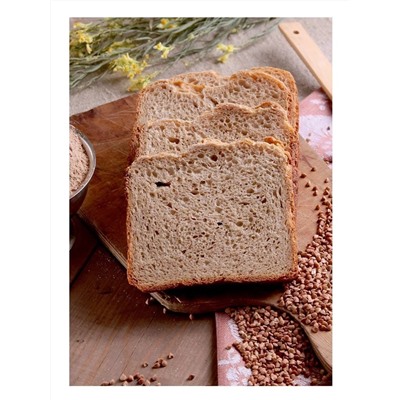 Готовая хлебная смесь Гречишный хлеб,  0.5 кг