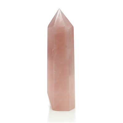 Кристалл из розового кварца "Карандаш" 24*25*98мм, 112г