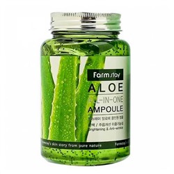 Farm Stay Ампульная сыворотка для лица с экстрактом алоэ / Aloe All-In One Ampoule, 250 мл