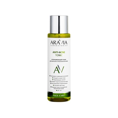 ARAVIA Laboratories. Успокаивающий тоник для жирной и проблемной кожи Anti-Acne Tonic 250 мл