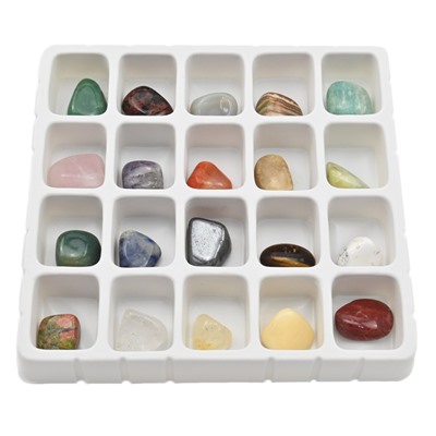 Коллекция камней-самоцветов 20шт, 250г (19-12)