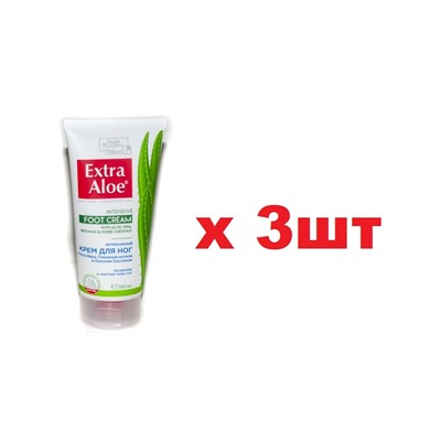 Extra Aloe Крем для ног Dermo-cream 160мл Интенсивный цена за 1 шт