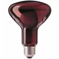 Лампа для поросят ИКЗК 220-225-250 250W R127 E27 красная /Калашниково/