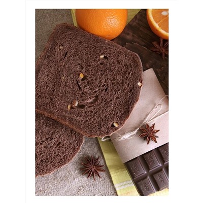 Готовая хлебная смесь Апельсиново-шоколадный хлеб,0,5 кг
