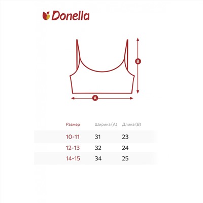 Майка-топ для девочки Donella