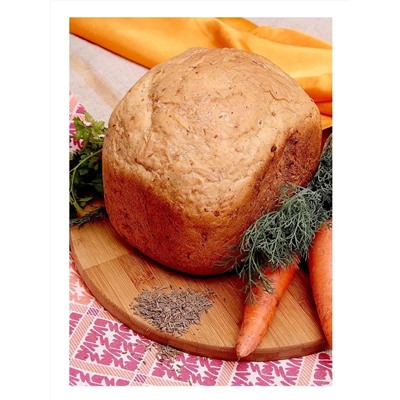 Готовая хлебная смесь Морковный хлеб с пряными травами, 0.5 кг