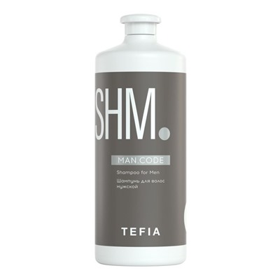 TEFIA Man.Code Шампунь для волос мужской / Shampoo for Men, 1000 мл