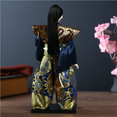 Кукла коллекционная "Самурай с мечом" 30х12,5х12,5 см