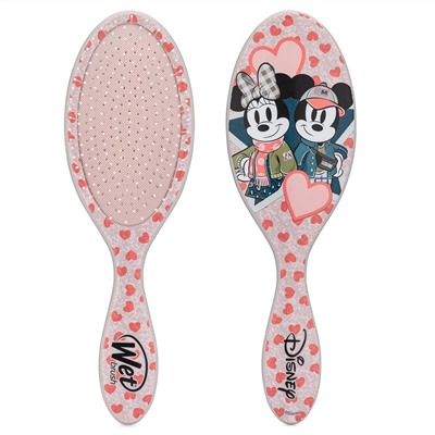 Wet Brush Расческа для спутанных волос / Original Detangler Disney Love Mickey And Minnie BWRDISLVMM, розовый