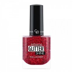 Golden Rose ГЕЛЬ-ЛАК EXTREME GEL SHINE Glitter 10.2мл т.210 красный