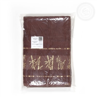 Комплект полотенец Бамбук шоколад Арт Дизайн