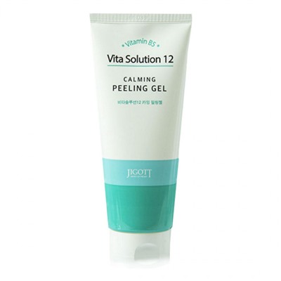 Jigott Успокавающий пилинг-гель для лица / Vita Solution 12 Calming Peeling Gel, 180 мл