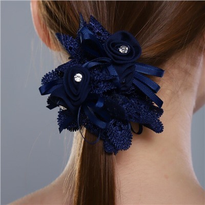 Резинка для волос, цвет: синий, арт. 061.505
