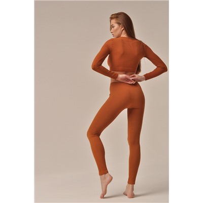 MY Леггинсы PA797 LEGGINGS RIB (1/60) (nut (орех) MY #775816