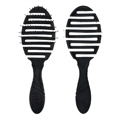 Wet Brush Расческа для быстрой сушки волос / Pro Flex Dry Black BWP800FLEXBK, черный
