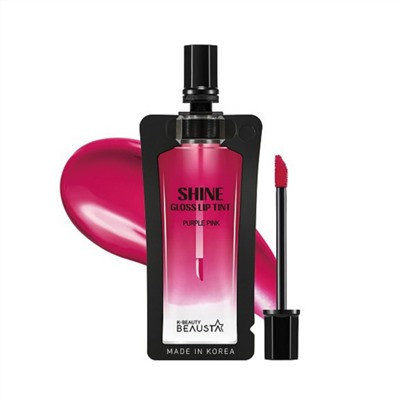 Beausta Набор стойких тинтов для губ / Shine Gloss Lip Tint, 3 шт.