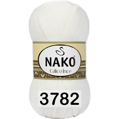 Пряжа Nako Calico Ince (моток 100 г/490 м)