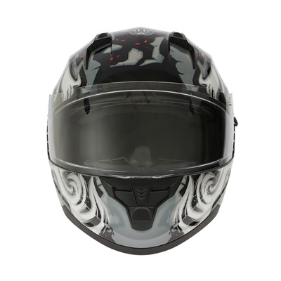 Шлем интеграл с двумя визорами, размер XL (60-61), модель BLD-M67E, черно-серый