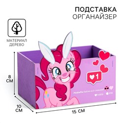 Органайзер для канцелярии, 15х10х8 см, my little pony Hasbro