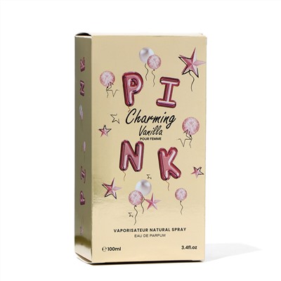 Туалетная вода женская pink charming vanilla, 100 мл No brand