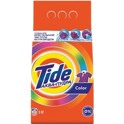 Порошок стиральный автомат Tide (Тайд) Color, 3 кг