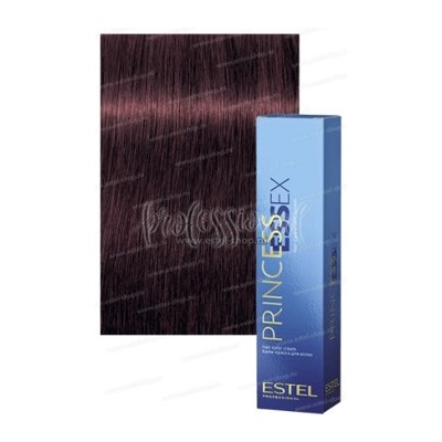 ESTEL PRINCESS ESSEX 5/76 Крем-краска светлый шатен коричнево-фиолетовый/горький шоколад