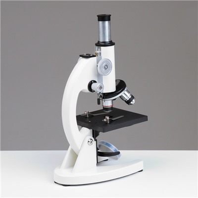 Микроскоп лабораторный кратность 40,100,1000, подсветка