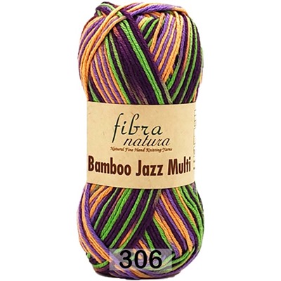 Пряжа Fibra Natura Bamboo Jazz multi (моток 50 г/120 м)