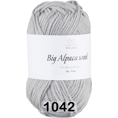 Пряжа Infinity Big Alpaca Wool (моток 50 г/75 м)