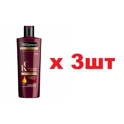 TRESemme Шампунь 400мл Для окрашенных волос цена за 1 шт