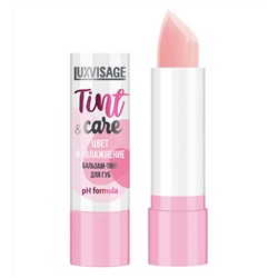 LuxVisage Бальзам-тинт для губ LUXVISAGE Tint & care pH formula цвет и увлажнение тон 01 3,9г Lux Visage