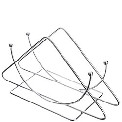 Салфетница хром 13,5*6*7,5см S-227 (718227) 1/300