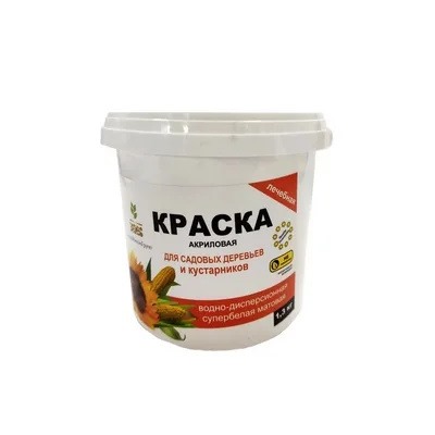 Садовая краска Акриловая 1,3кг. ведро/12/324/ PLANT!T АгроРитейлГрупп