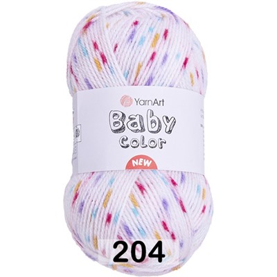 Пряжа YarnArt Baby Color (моток 50 г/150 м)