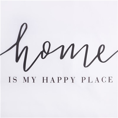 Штора для ванной этель happy place 145 х 180 см, полиэстер Этель