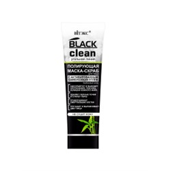 Витэкс Black clean Маска-скраб для лица полирующая 75 мл