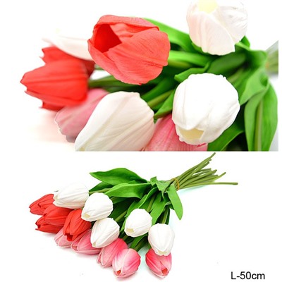 Цветок искусственный Тюльпан 50см латекс (621964)