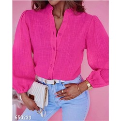 Блузка Муслин розовая AZ G233