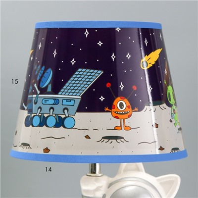Настольная лампа "Космос " Е14 15Вт МИКС 20х20х35 см RISALUX