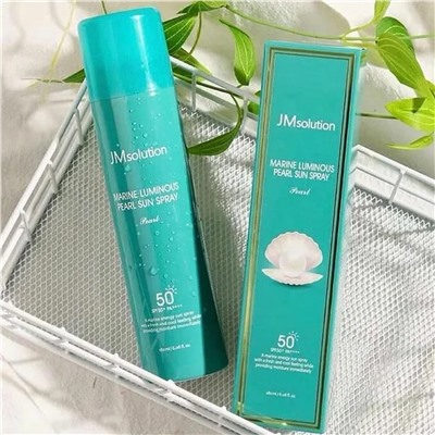 JMsolution Солнцезащитный спрей с экстрактом жемчуга / Marine Luminous Pearl Sun Protection Sun Spray SPF50+PA+++, 180 мл