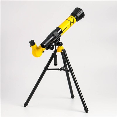Телескоп  "Юный астроном" кратность х40, жёлтый