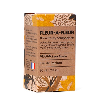 Парфюмерная вода женская Vegan Love Studio Fleur-a-Fleur, 50 мл (по мотивам Fleur Narcotique (Ex Nihilo)