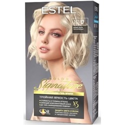 ESTEL COLOR Signature Крем-гель краска для волос тон 10/0 Белый песок