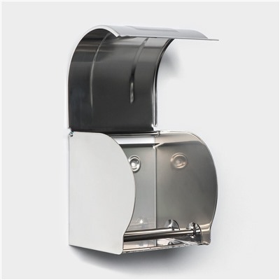 Держатель для туалетной бумаги, без втулки 12×12,5×12 см, цвет хром зеркальный No brand